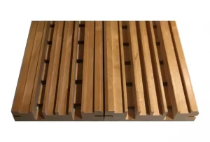 FlutterFree sound diffusive solid wood plank by RPG Acoustic
