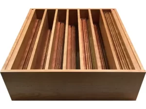 Modffractal sound diffusive units by RPG Acoustic