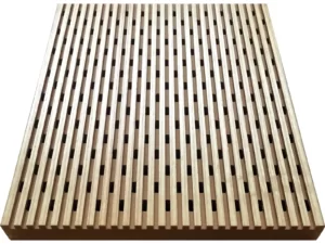 Dado 5/3 sound absorbing veneered wood panel by RPG