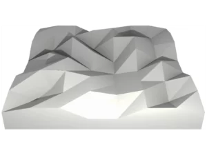 Planarform Wrinkle G sound diffusive panels by RPG Acoustic