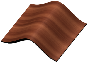 Waveform Gaussian W sound diffusive panels by RPG Acoustic