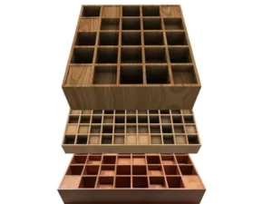 Omniffusor wood sound diffusive panels by RPG Acoustic